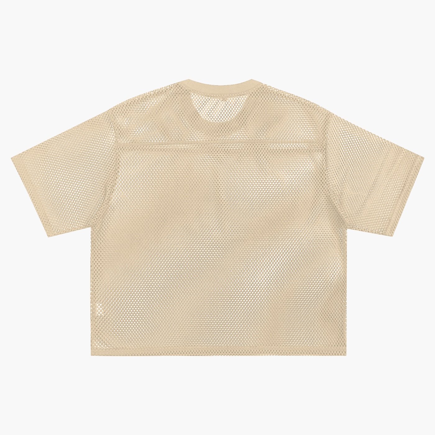 See-through Boxy Net T-Shirt - Image 6