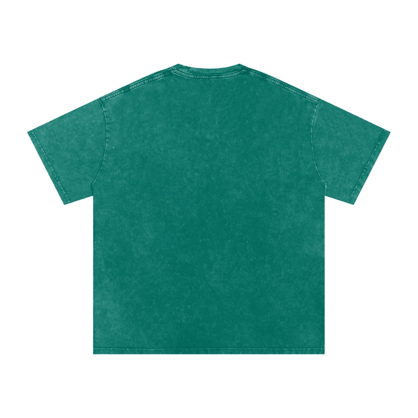 Snow Washed Oversized Cotton T-Shirt - Image 2