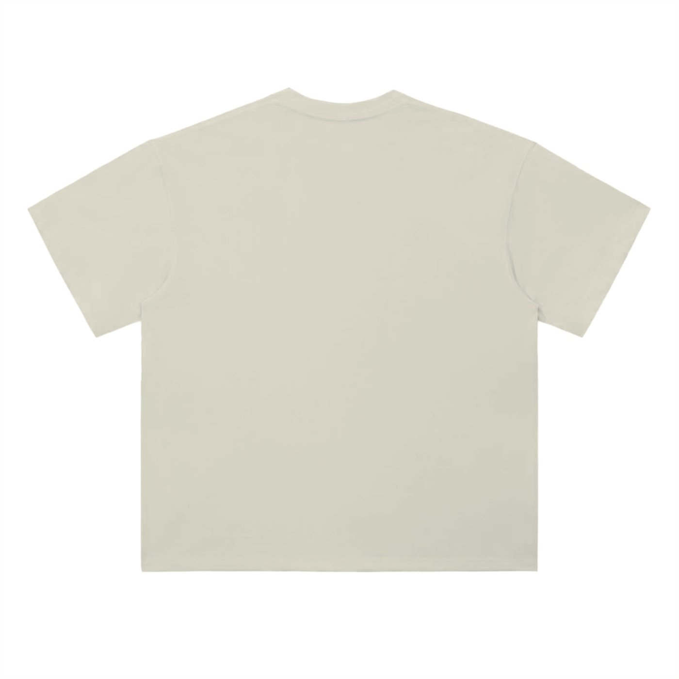 Heavyweight Drop Shoulder Cotton T-Shirt - Image 6