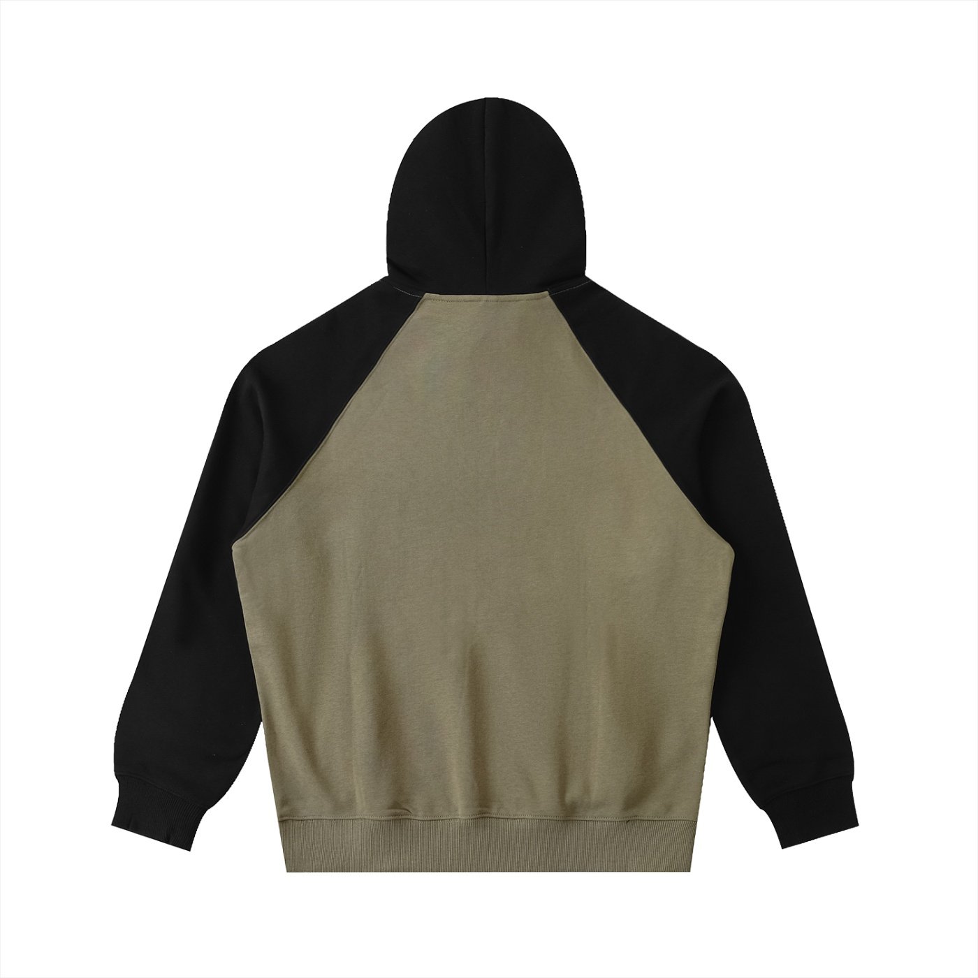 Color-Block Raglan Sleeve Hoodie - Image 4