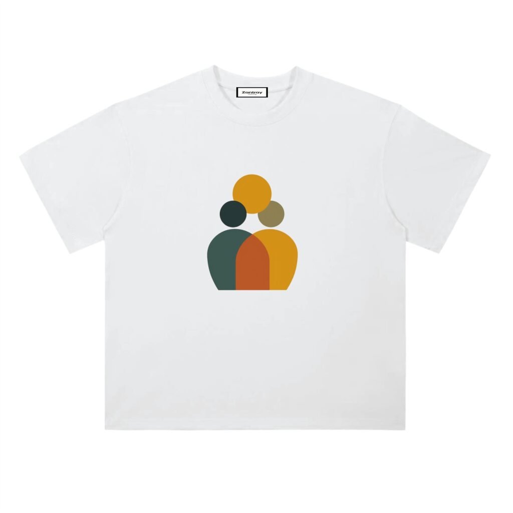 Heavyweight Drop Shoulder Cotton T-Shirt