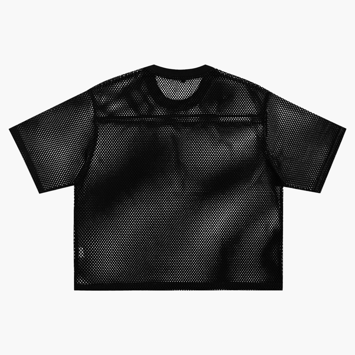 See-through Boxy Net T-Shirt - Image 2