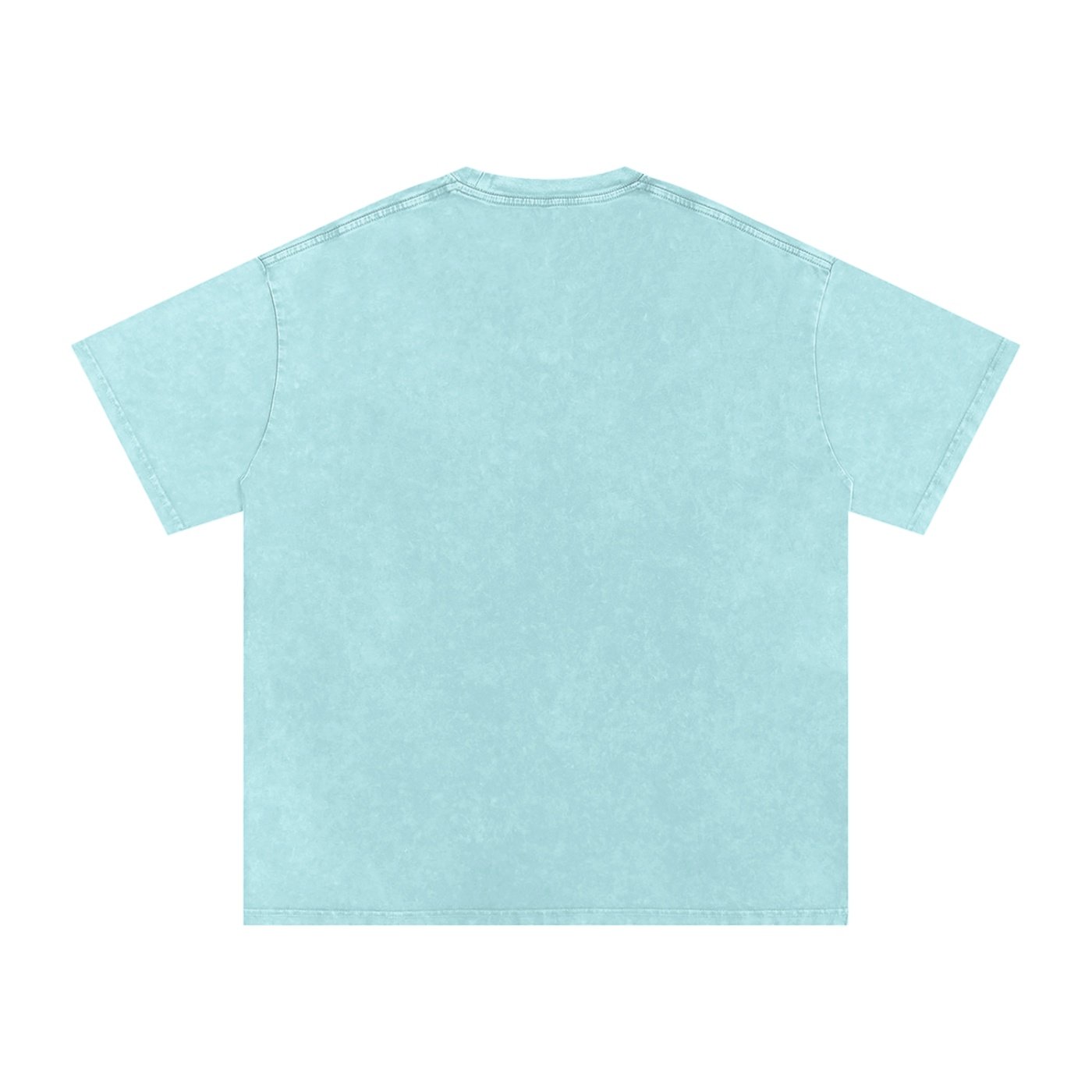 Snow Washed Oversized Cotton T-Shirt - Image 6