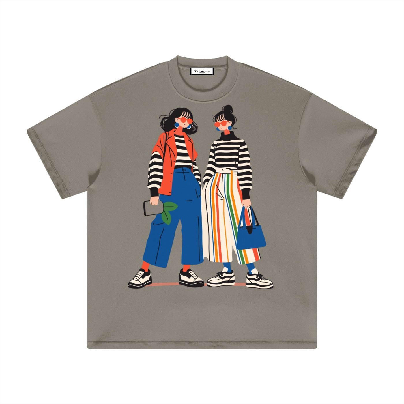 Heavyweight Earth Tone T-Shirt - Image 17