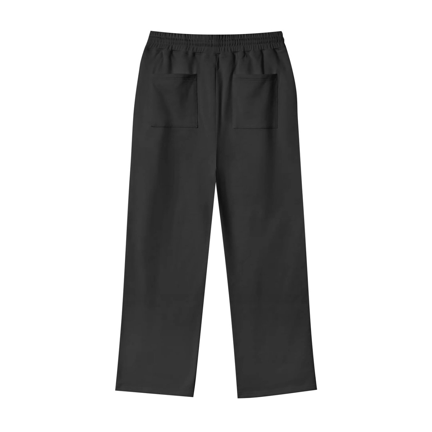 Loose Fit Fleece Straight Leg Pants - Image 4