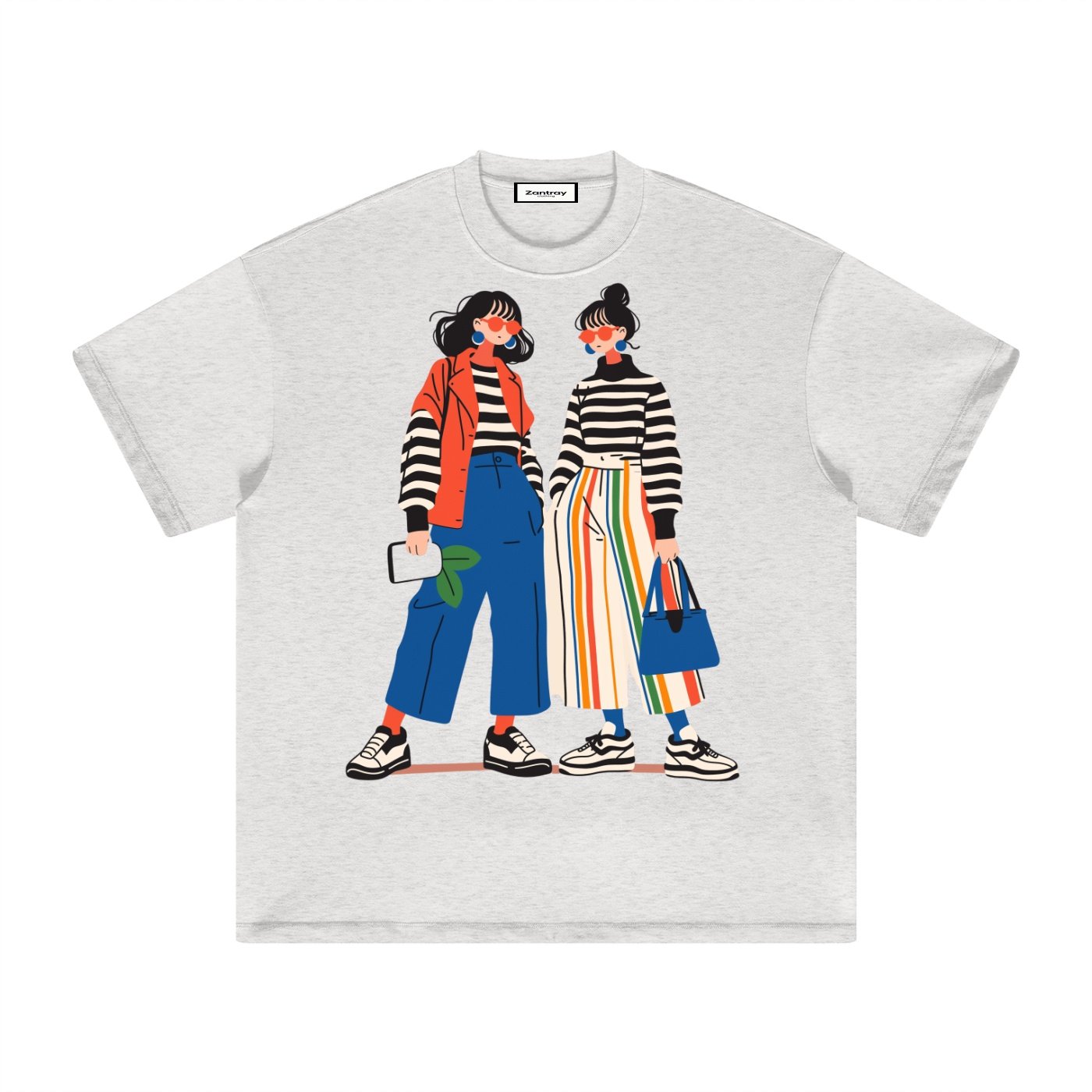 Heavyweight Earth Tone T-Shirt - Image 5