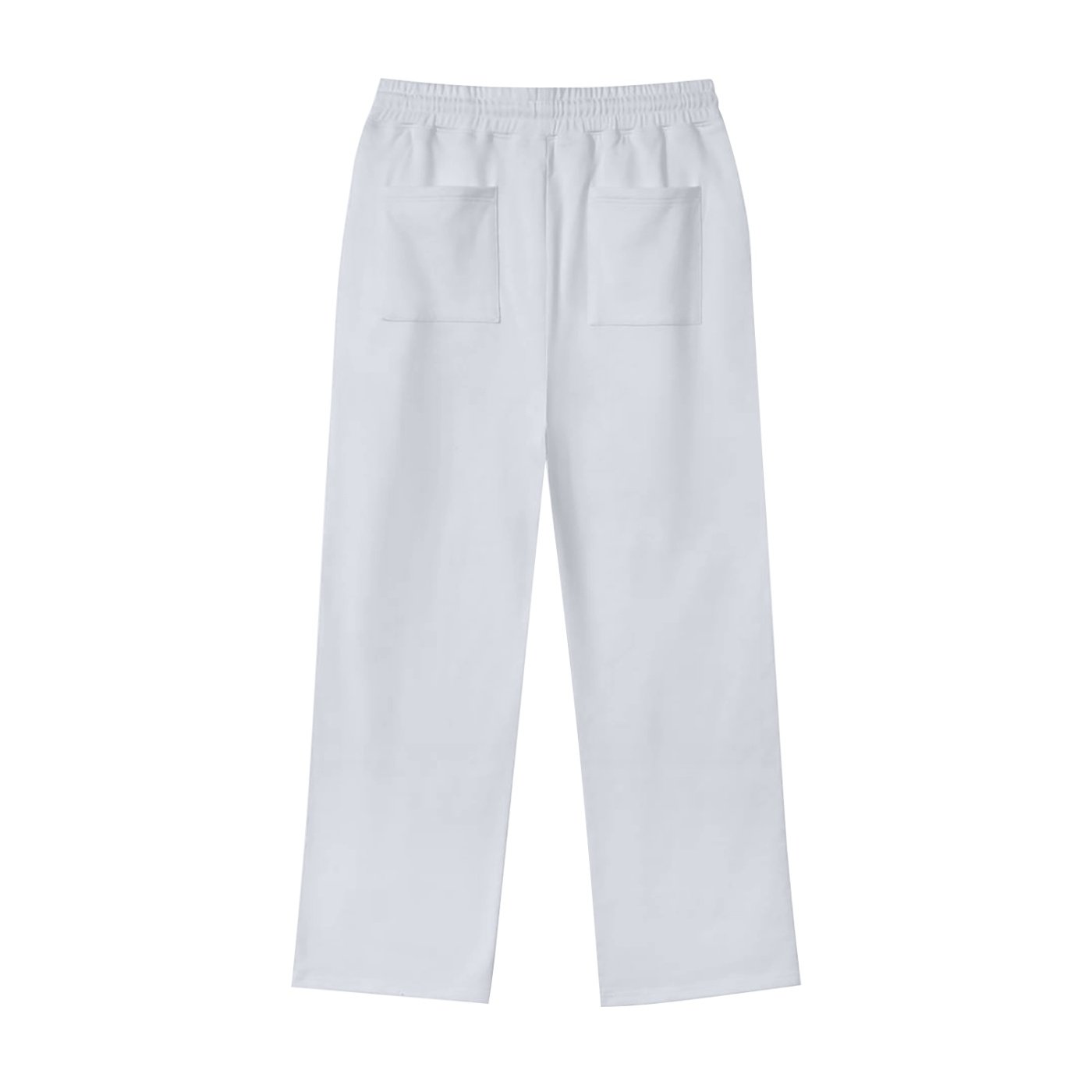 Loose Fit Fleece Straight Leg Pants - Image 2