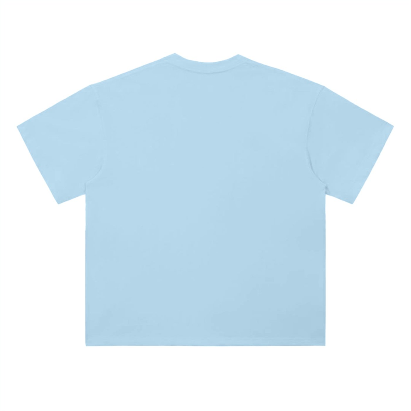 Heavyweight Drop Shoulder Cotton T-Shirt - Image 10