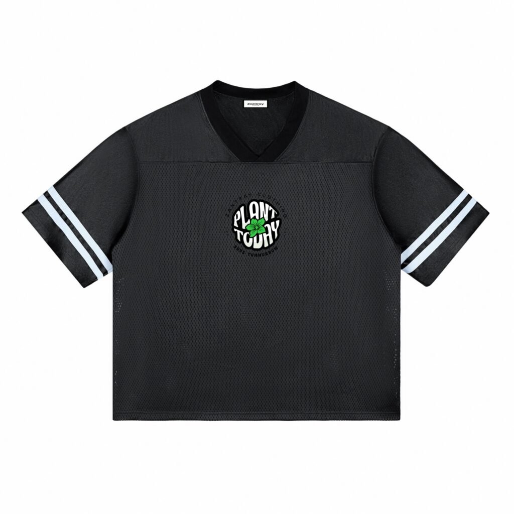 Taped Mesh T-Shirt