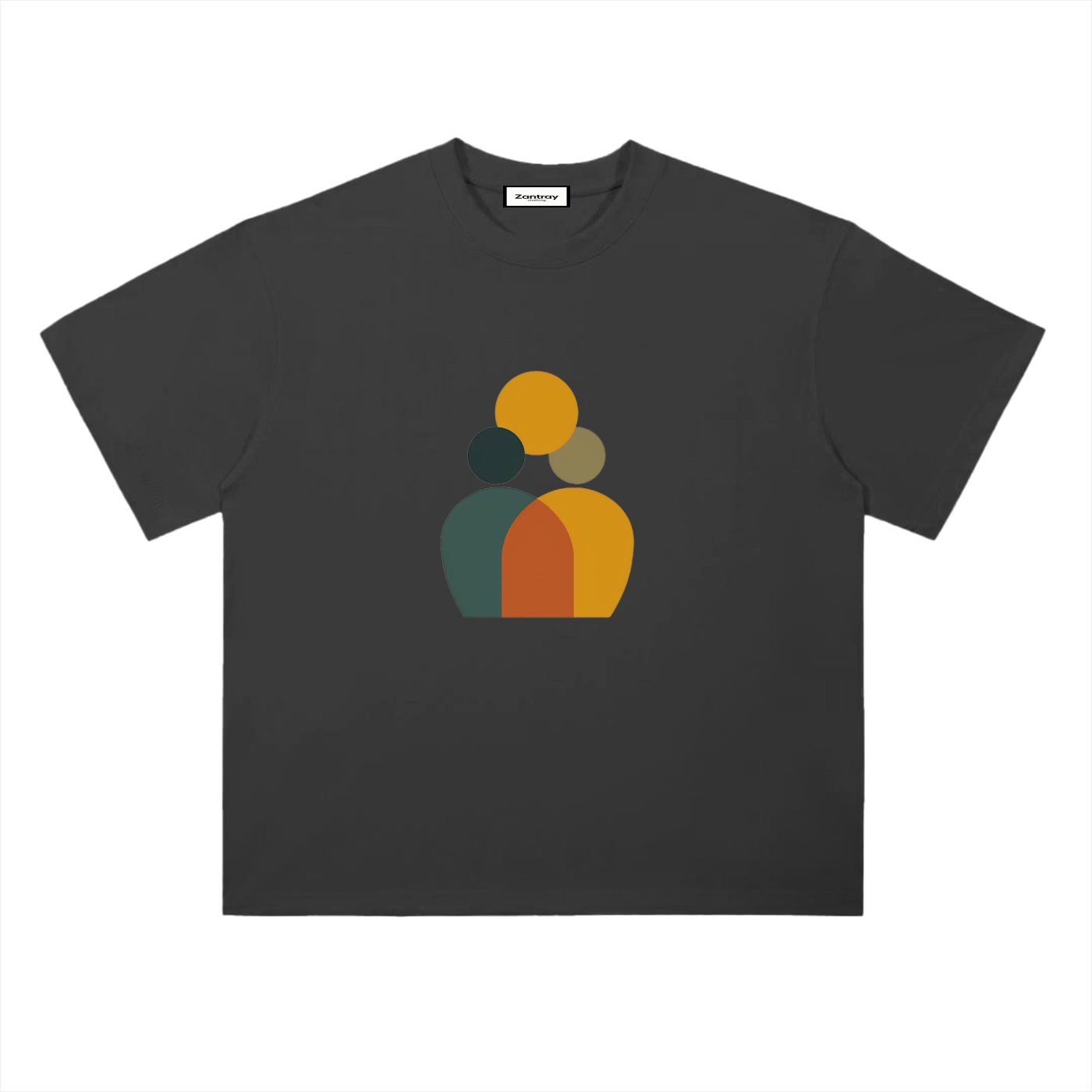 Heavyweight Drop Shoulder Cotton T-Shirt - Image 3