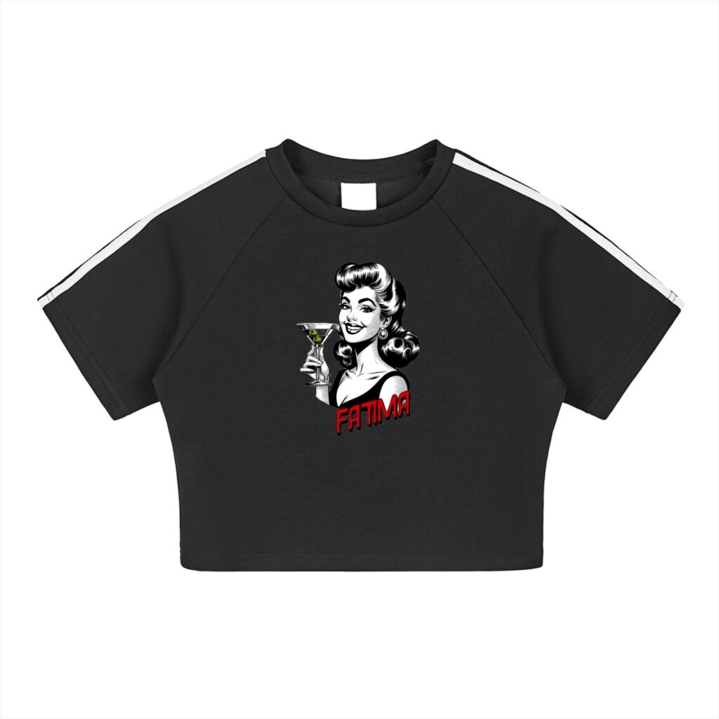 Taped Cooling Performance Crop Top