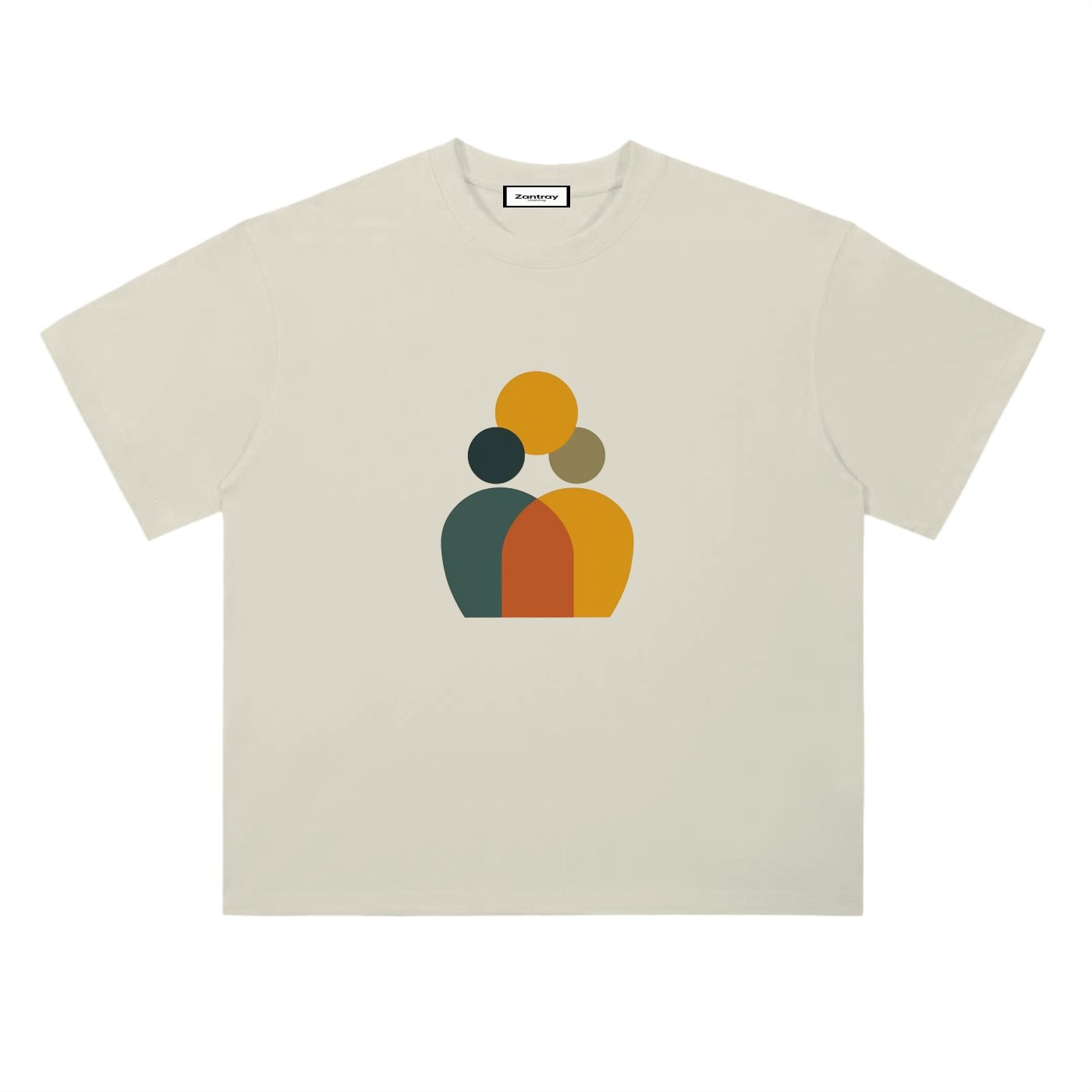 Heavyweight Drop Shoulder Cotton T-Shirt - Image 5