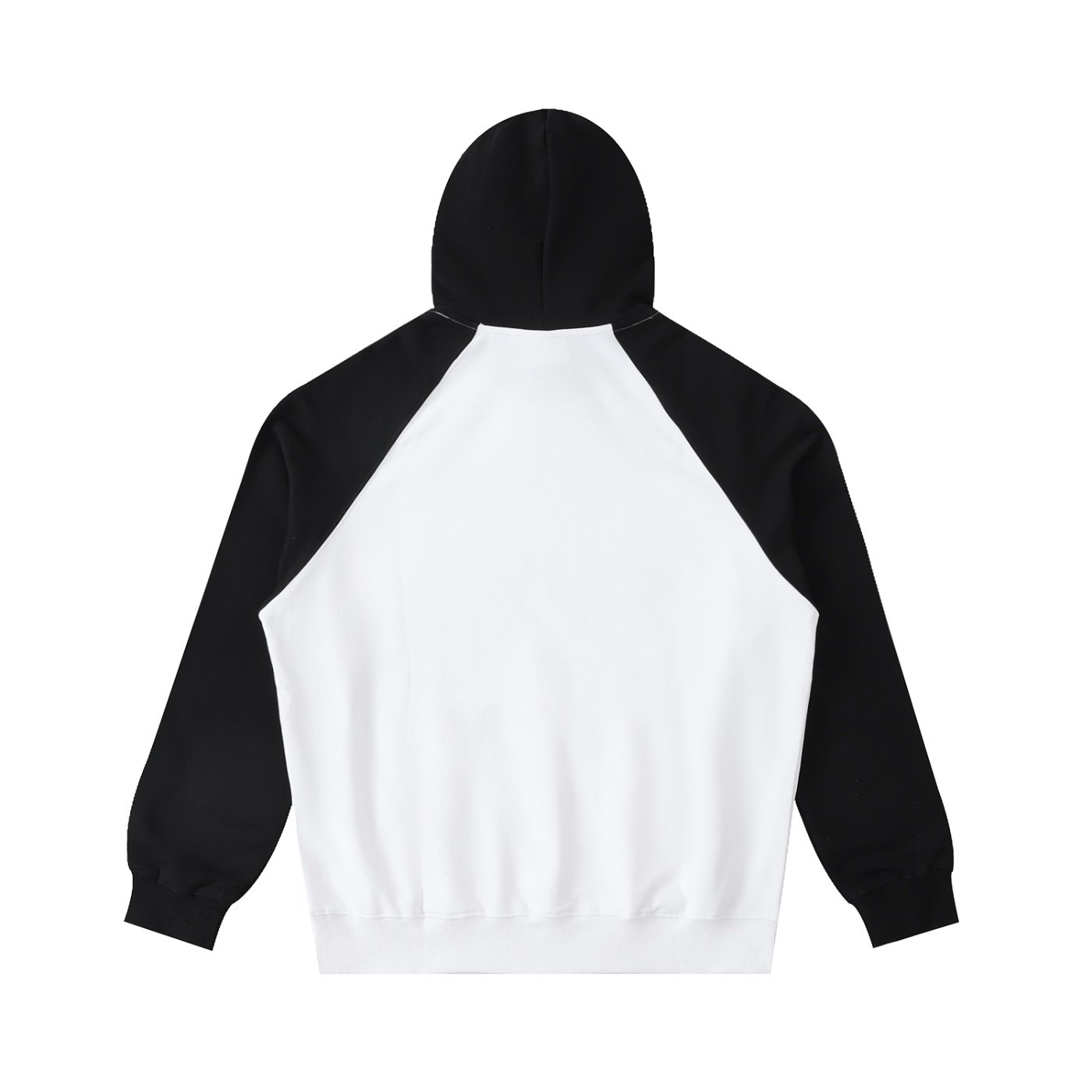 Color-Block Raglan Sleeve Hoodie - Image 2