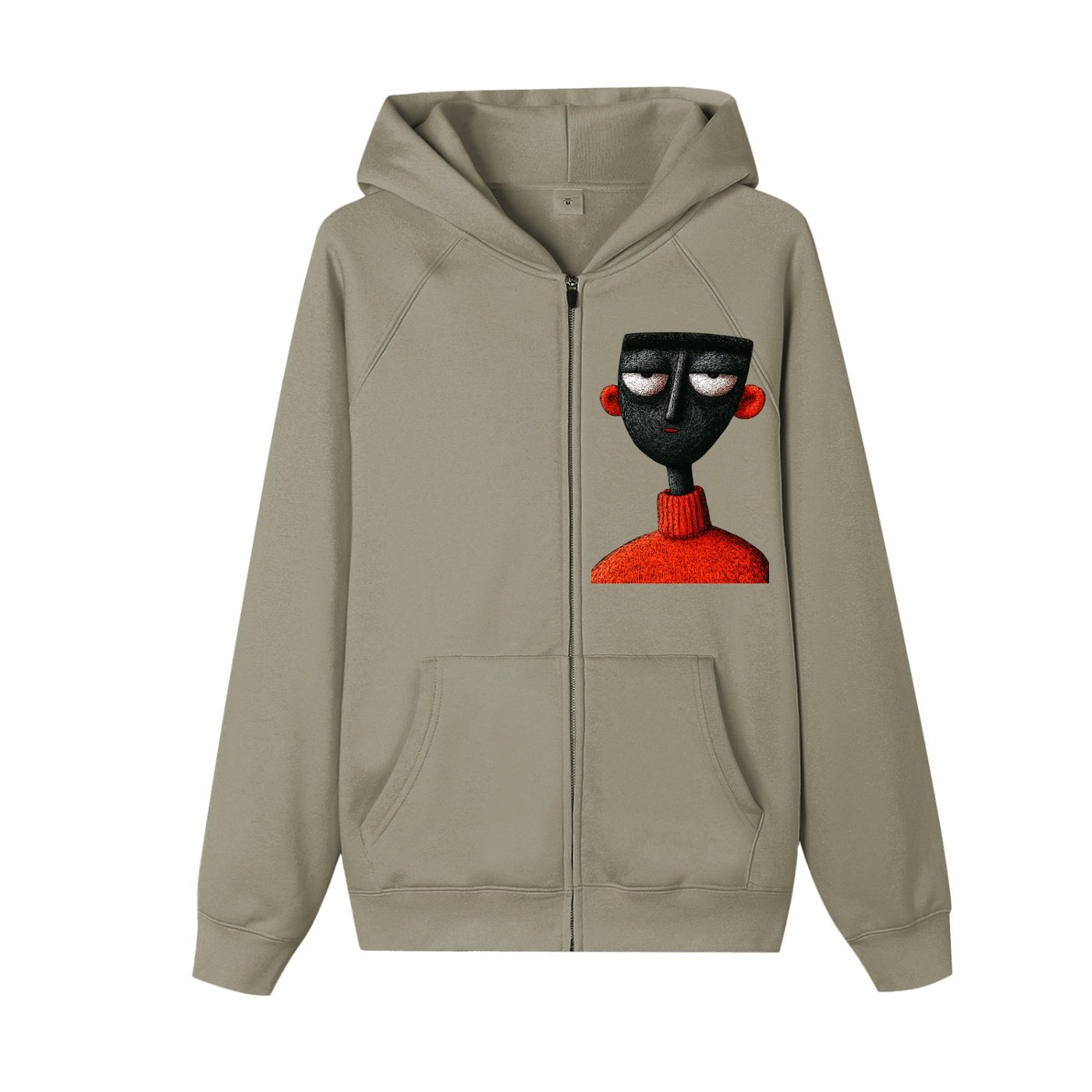 Essential Zip-up Fleece Hoodie - Image 5