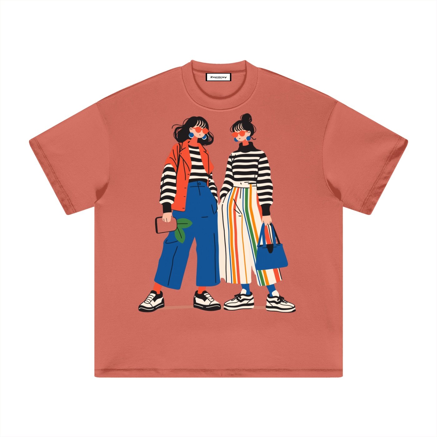 Heavyweight Earth Tone T-Shirt - Image 7
