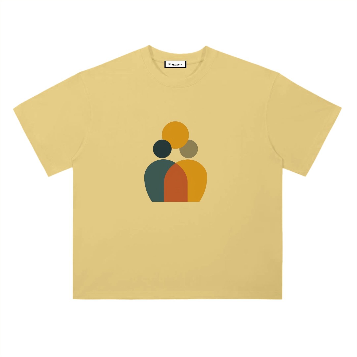 Heavyweight Drop Shoulder Cotton T-Shirt - Image 11