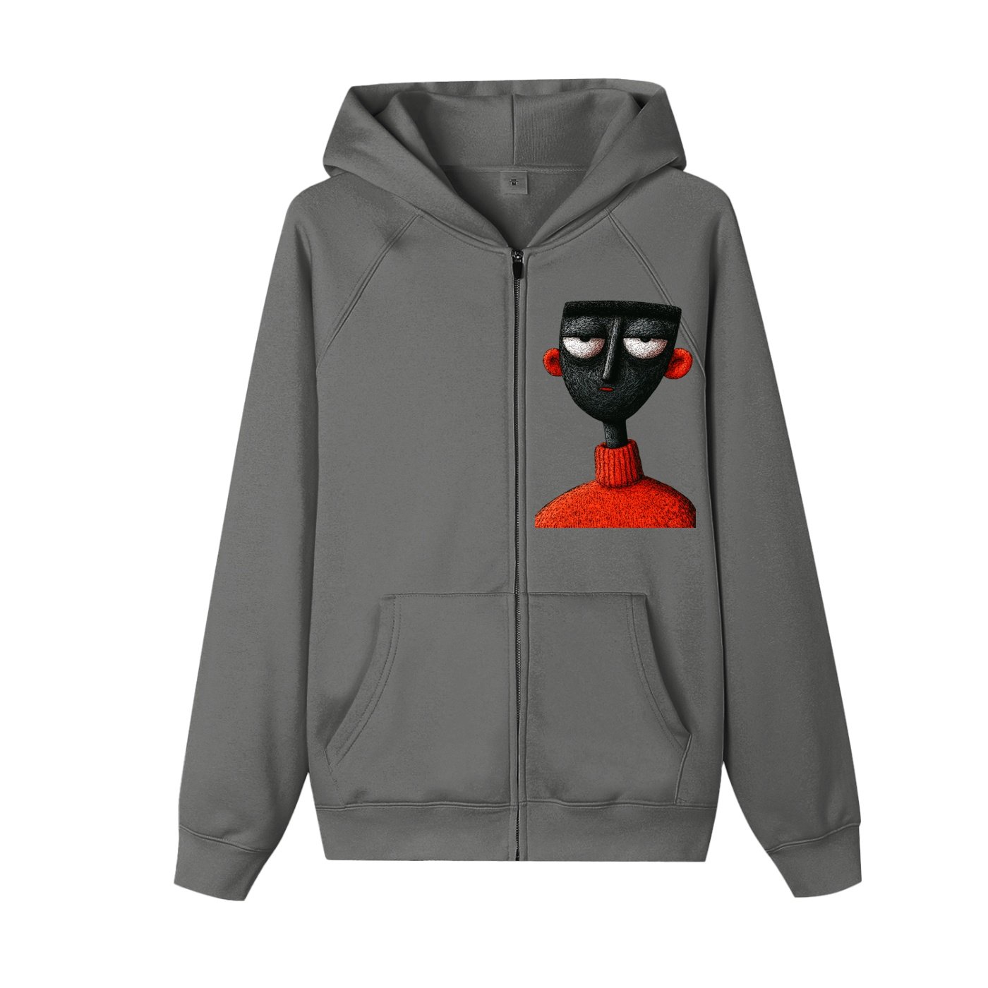 Essential Zip-up Fleece Hoodie - Image 7