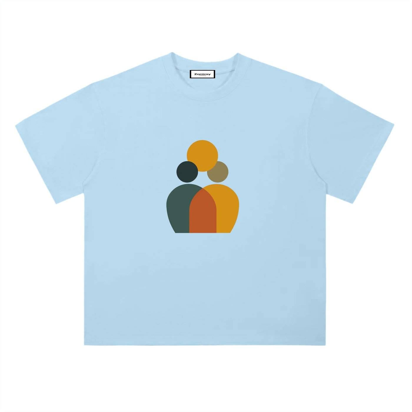 Heavyweight Drop Shoulder Cotton T-Shirt - Image 9