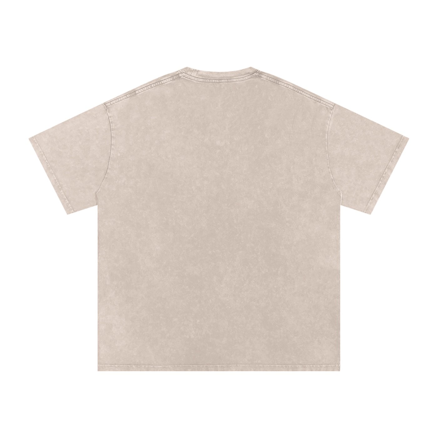 Snow Washed Oversized Cotton T-Shirt - Image 12