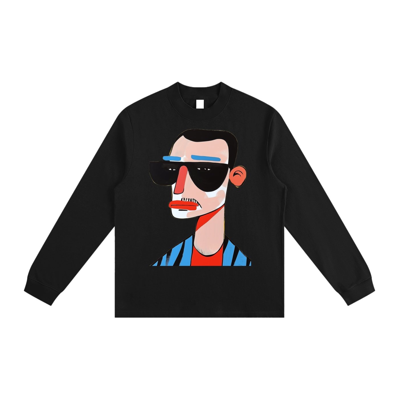 Essential Non-Shrink Mock Neck Sweatshirt