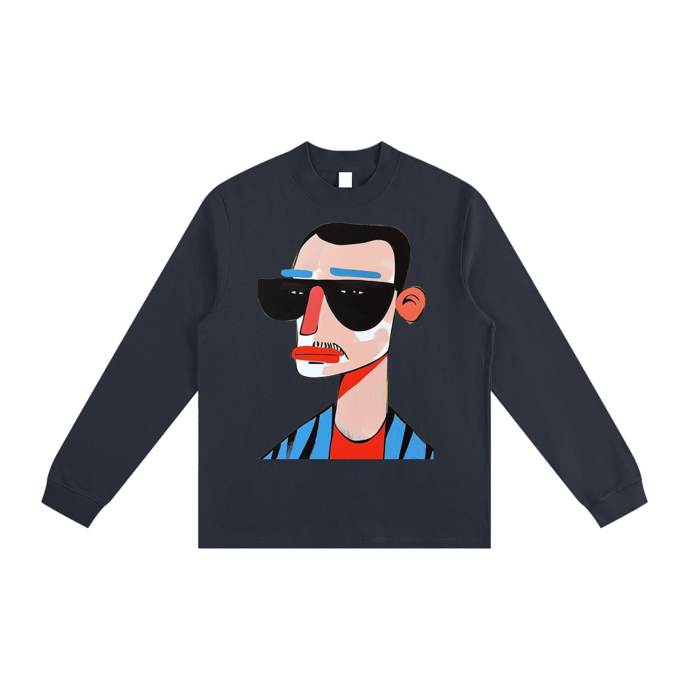 Essential Non-Shrink Mock Neck Sweatshirt - Image 13