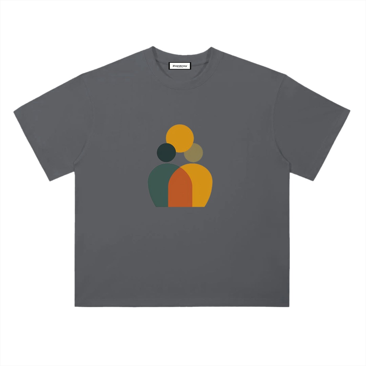 Heavyweight Drop Shoulder Cotton T-Shirt - Image 13
