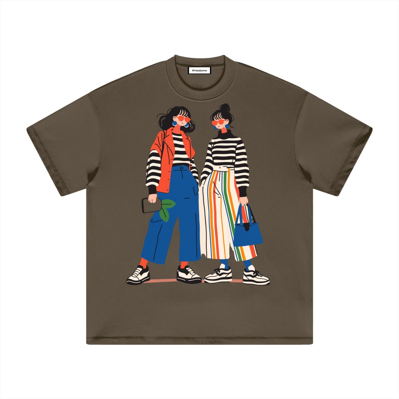 Heavyweight Earth Tone T-Shirt - Image 27