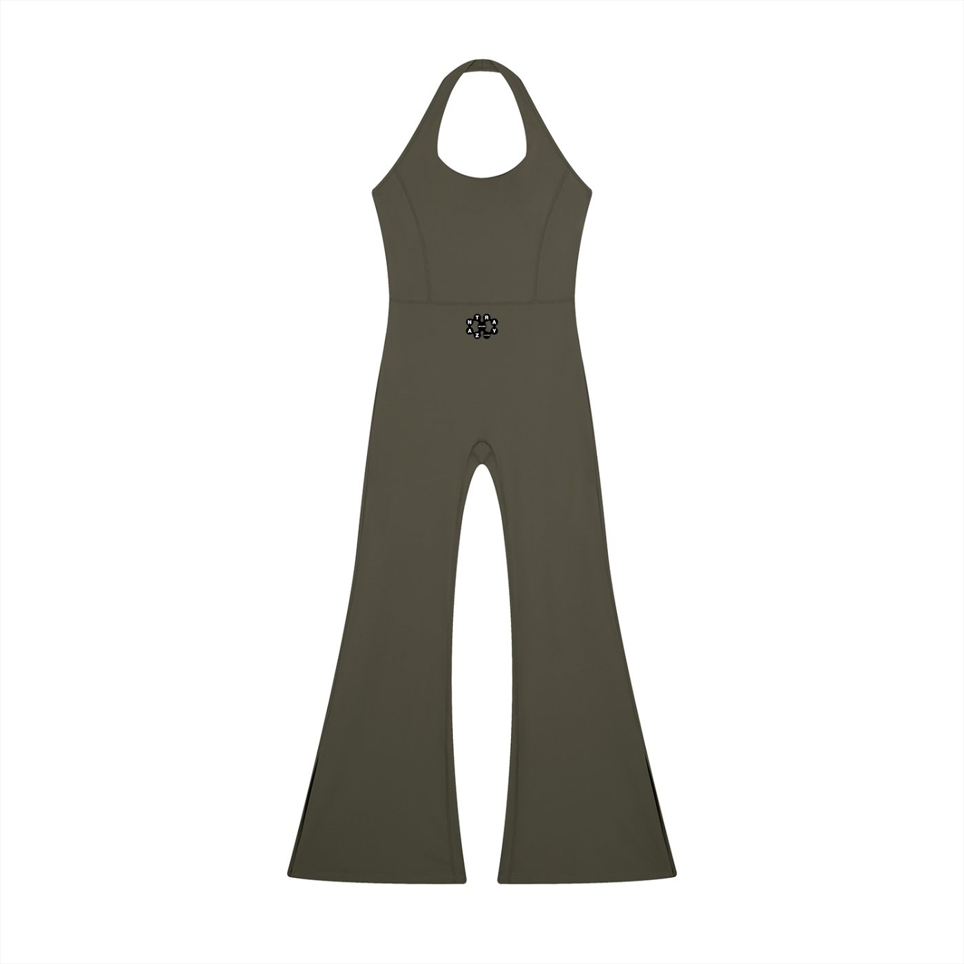 Women’s Halter Flared Jumpsuit - Image 5