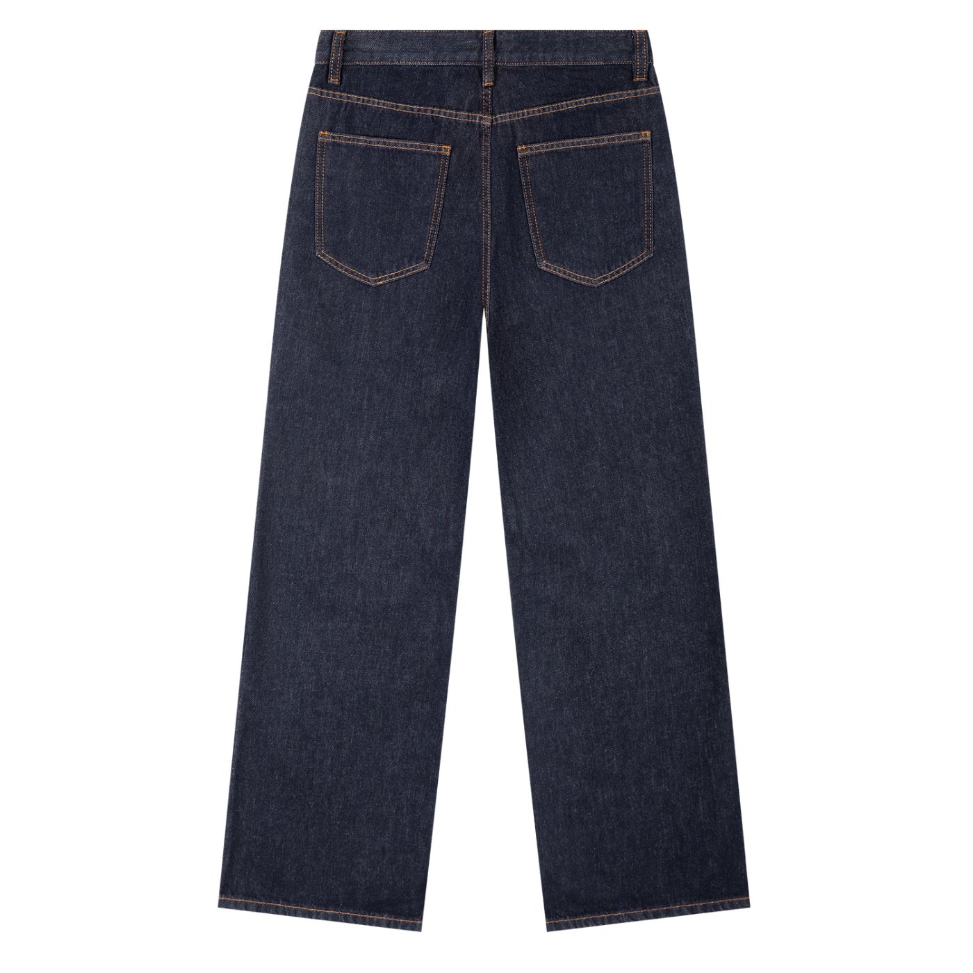Heavyweight Straight Leg Denim Jeans - Image 2