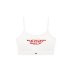 Women's Solid U-Neck Sports Bra