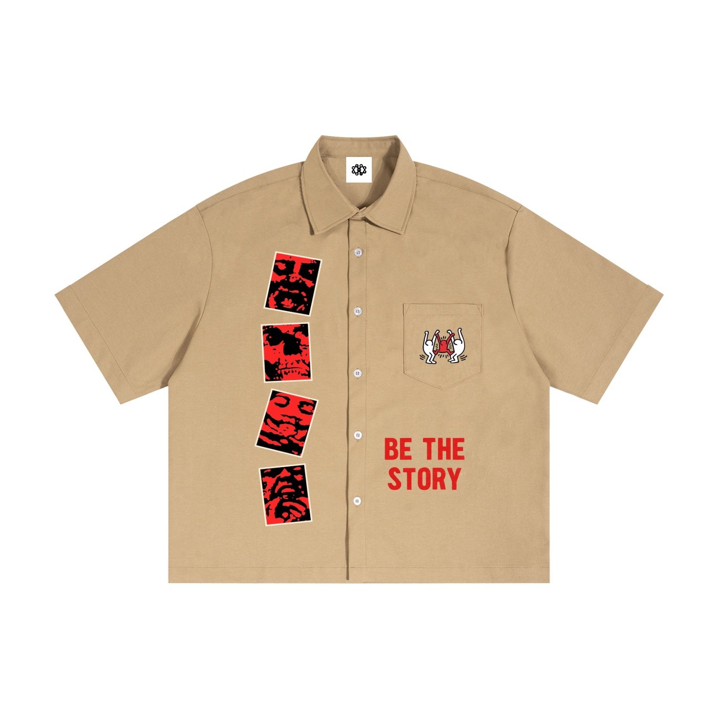 Unisex Boxy Heavyweight Short Sleeve Shirt - Image 3