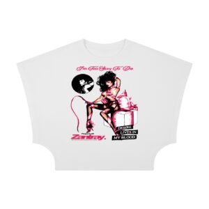 Women's Cropped Dolman T-Shirt