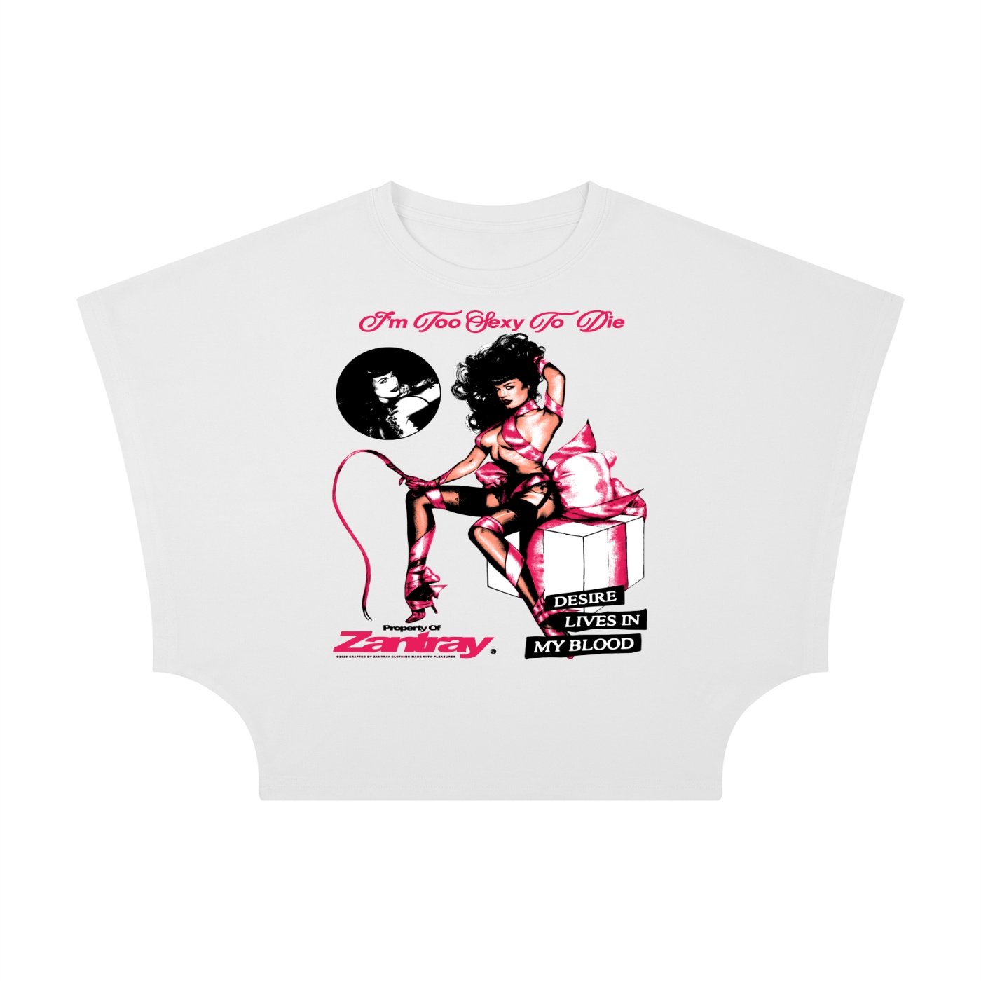 Women's Cropped Dolman T-Shirt