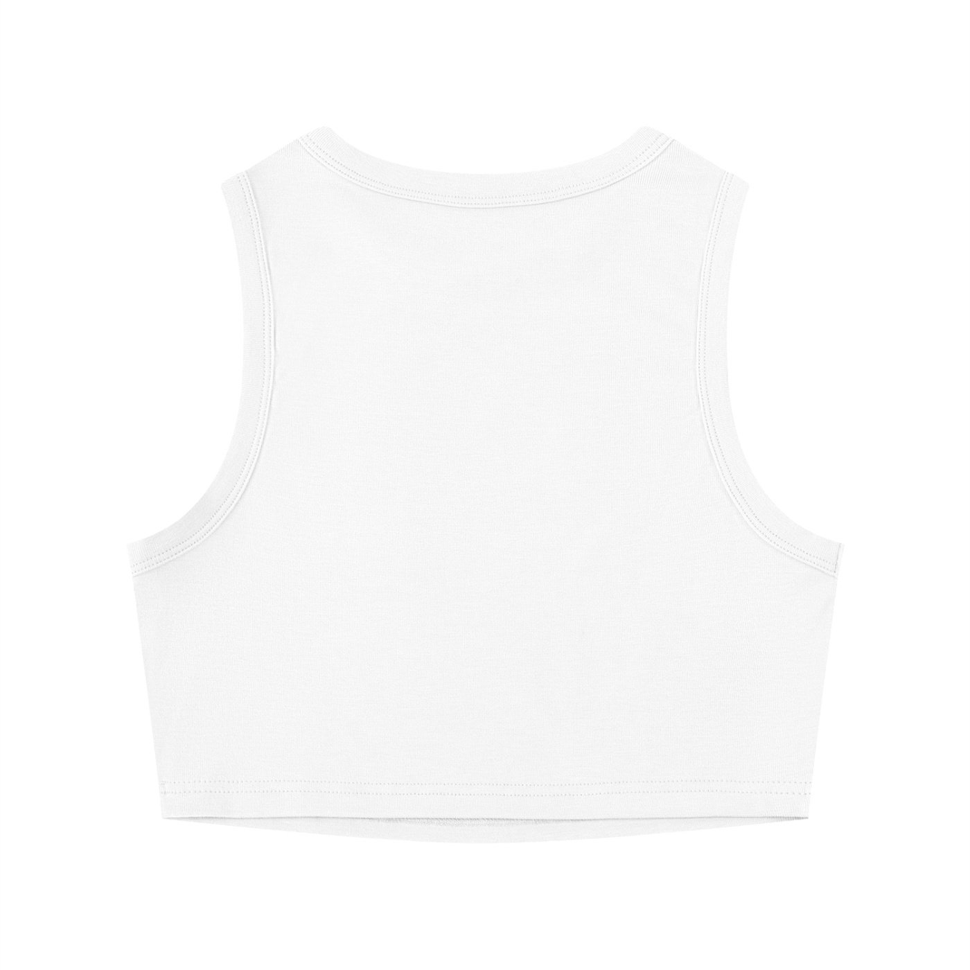 Women's Tight Crewneck Crop Tank Top pretty girls love zantray - Image 4
