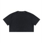 Women's Mineral Wash Cotton Crop T-Shirt